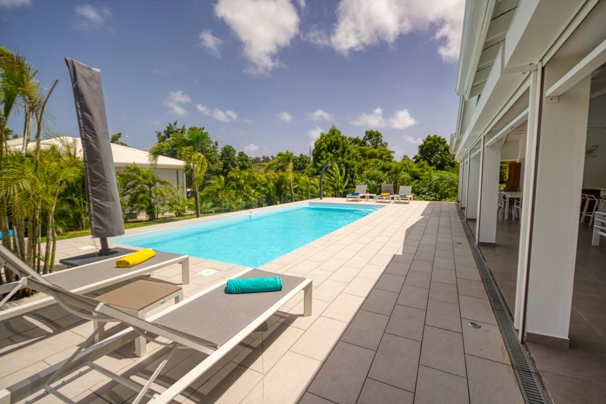 Villa 4 chambres pour 8 personnes avec piscine à louer à saint françois en guadeloupe