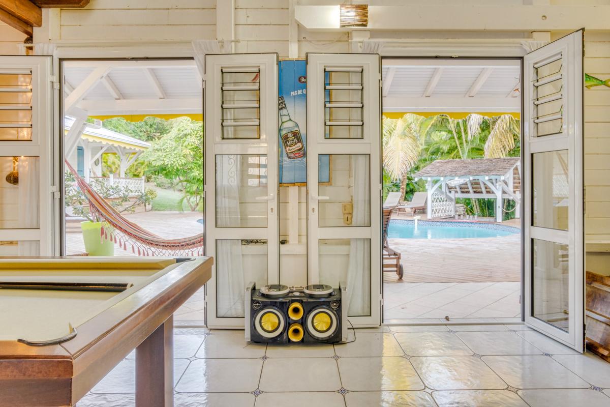 Location villa 7 chambres pour 16 personnes avec piscine Saint François Guadeloupe