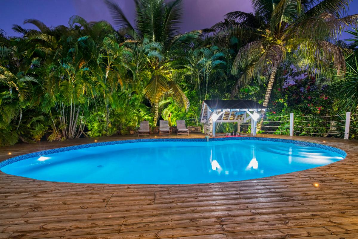 Location villa 7 chambres pour 16 personnes avec piscine Saint François Guadeloupe