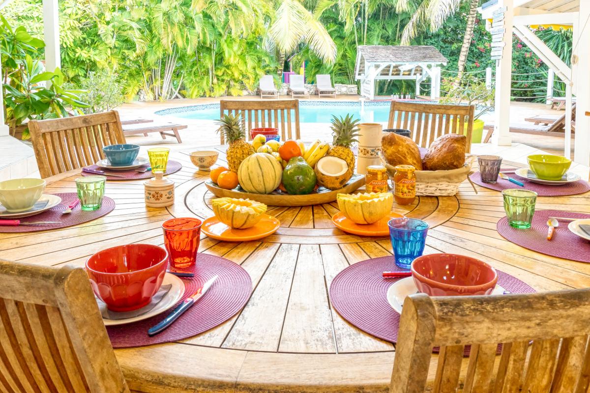 Location villa 7 chambres pour 16 personnes avec piscine Saint François Guadeloupe