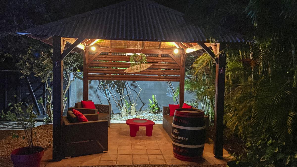 Location Villa Saint François Guadeloupe__carbet de nuit