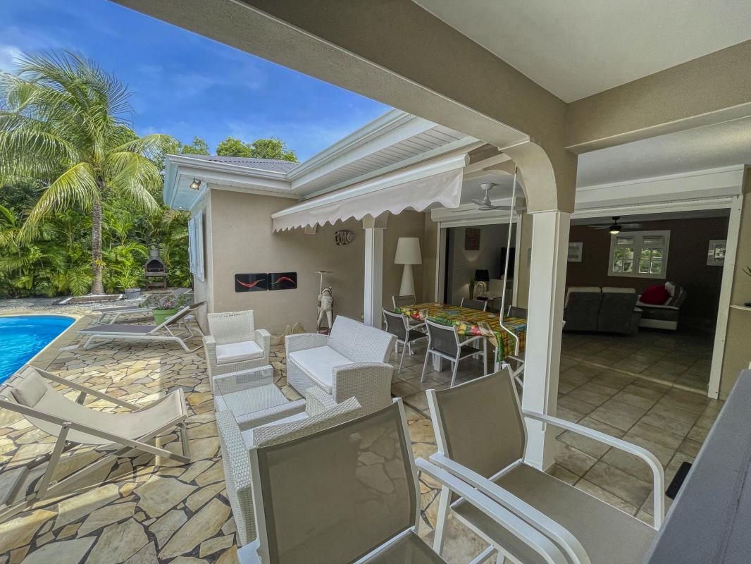 Location Villa Saint François Guadeloupe__terrasse