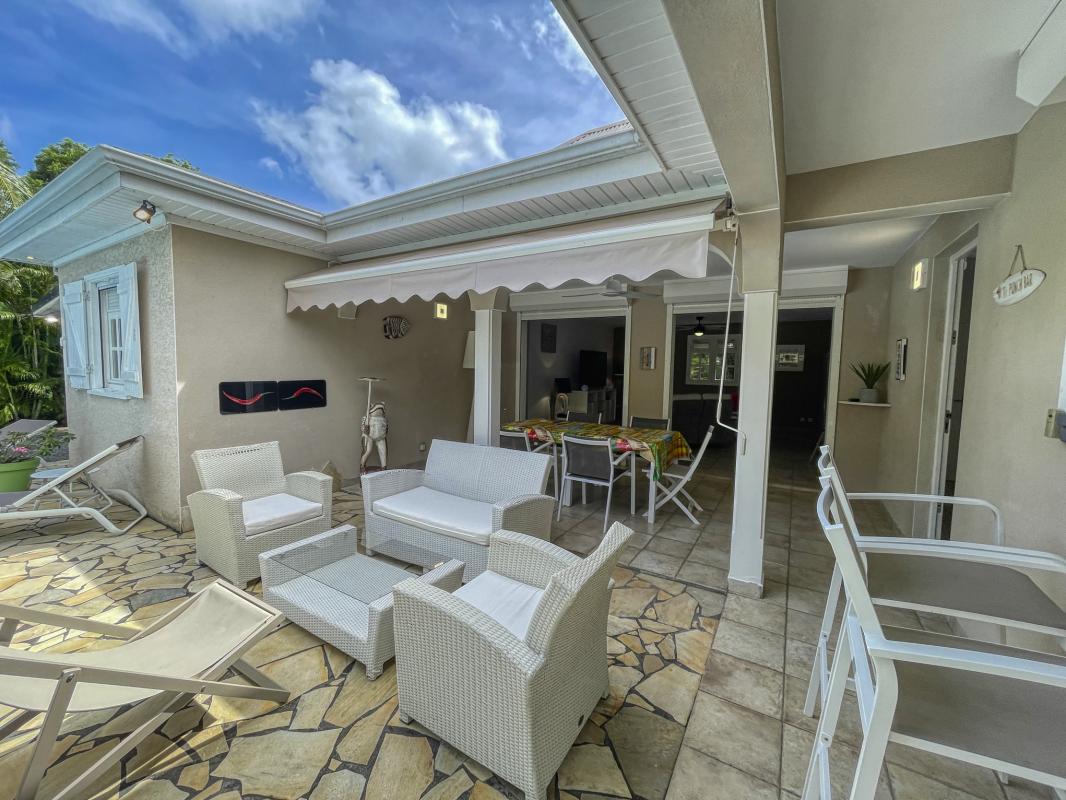 Location Villa Saint François Guadeloupe__terrasse