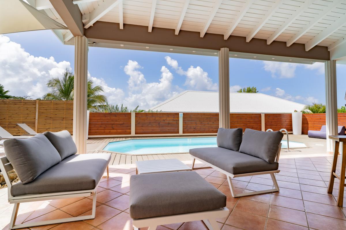 A louer villa 4 chambres pour 8 personnes à 500m de la plage avec piscine 
