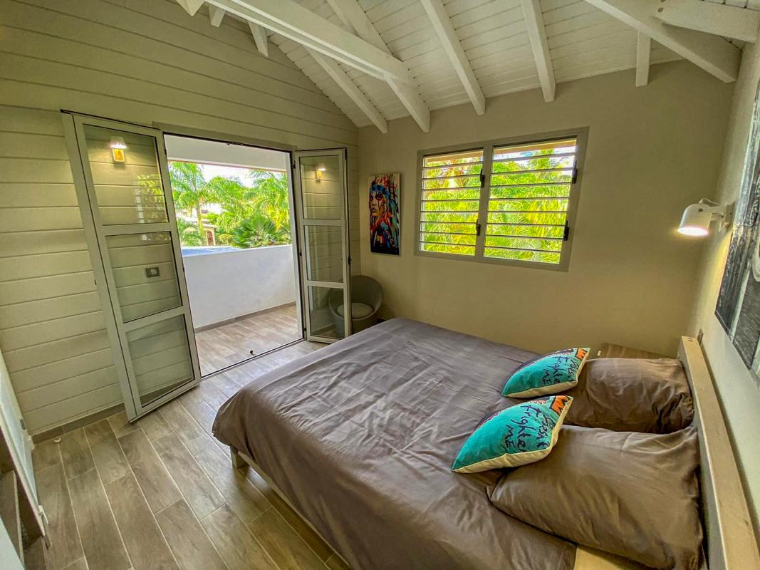 Location villa 4 chambres pour 8 personnes avec piscine à Saint François en Guadeloupe - villa Manzana 