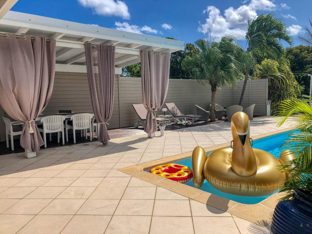 Villa avec piscine à louer en Guadeloupe Saint François - villa 2 chambres pour 6 personnes