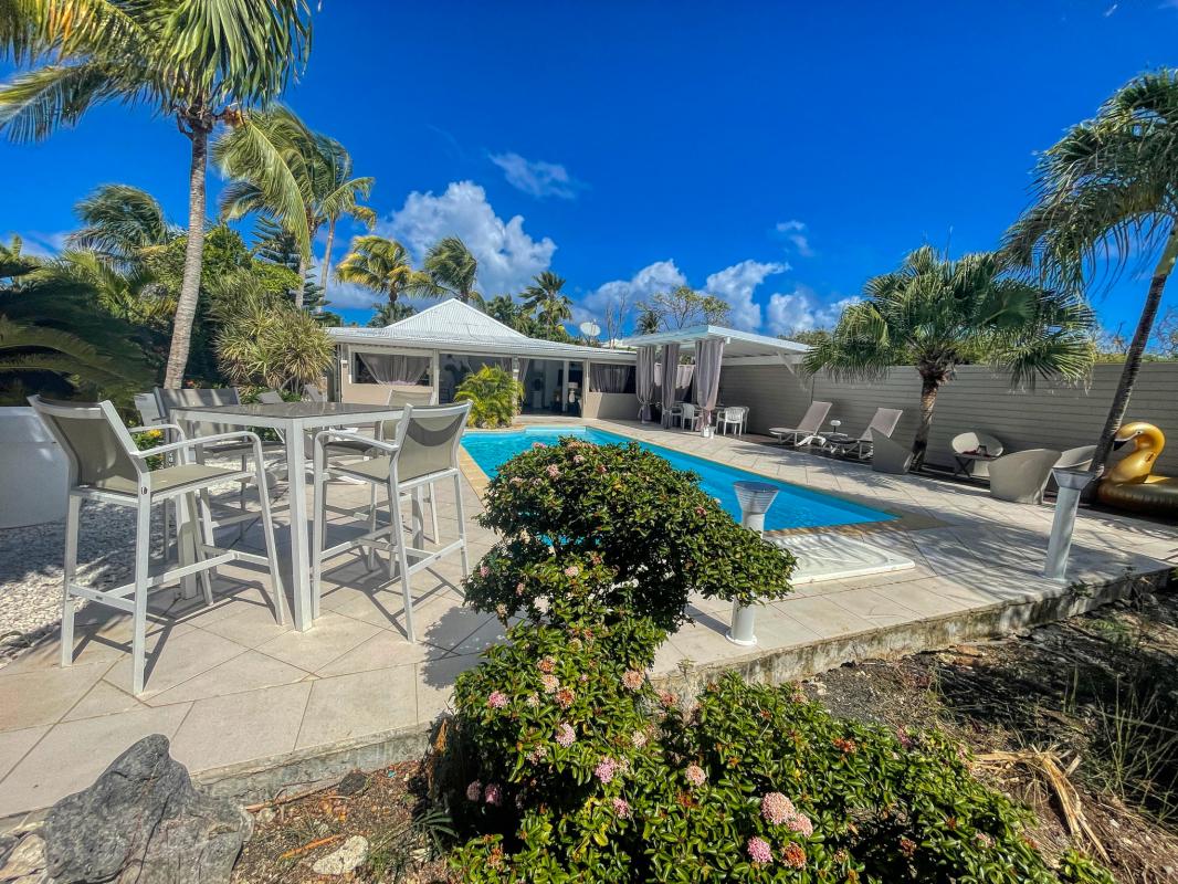 Villa avec piscine à louer en Guadeloupe Saint François - villa 2 chambres pour 6 personnes 