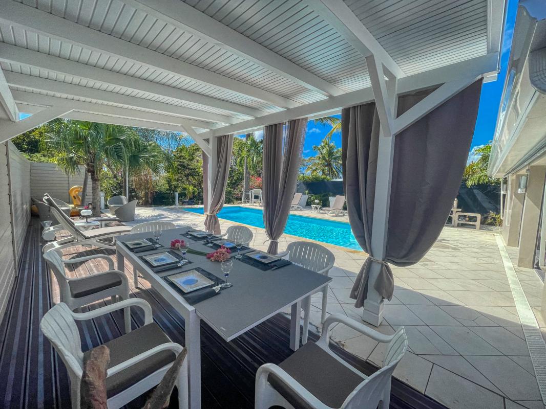 Villa avec piscine à louer en Guadeloupe Saint François - villa 2 chambres pour 6 personnes 