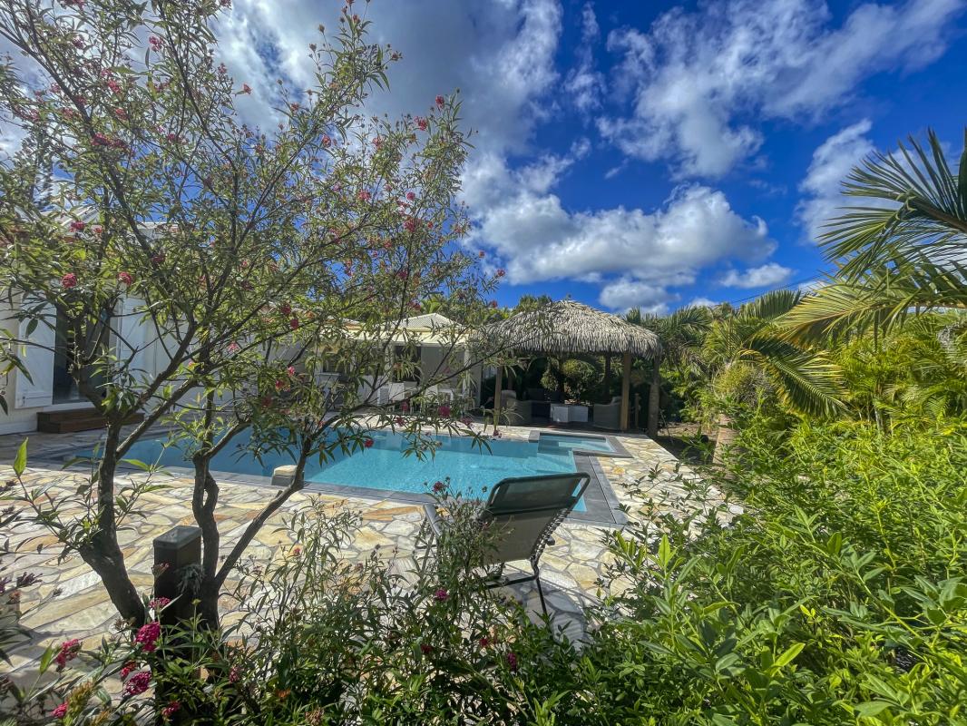 Location villa 4 chambres 11 personnes avec piscine à St François en Guadeloupe - piscine 