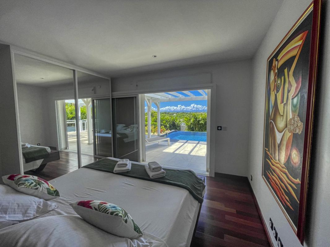 Villa en location en Guadeloupe Saint François - villa 2 chambres 4 personnes avec piscine 