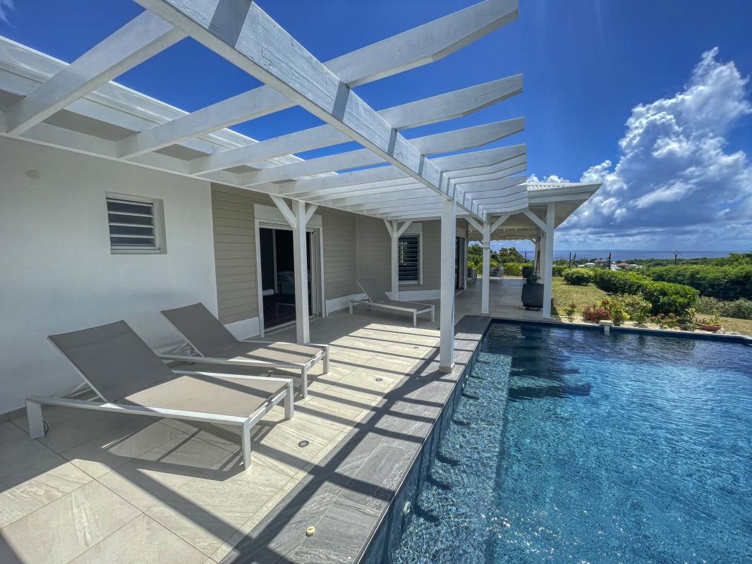 Villa en location en Guadeloupe Saint François - villa 2 chambres 4 personnes avec piscine 
