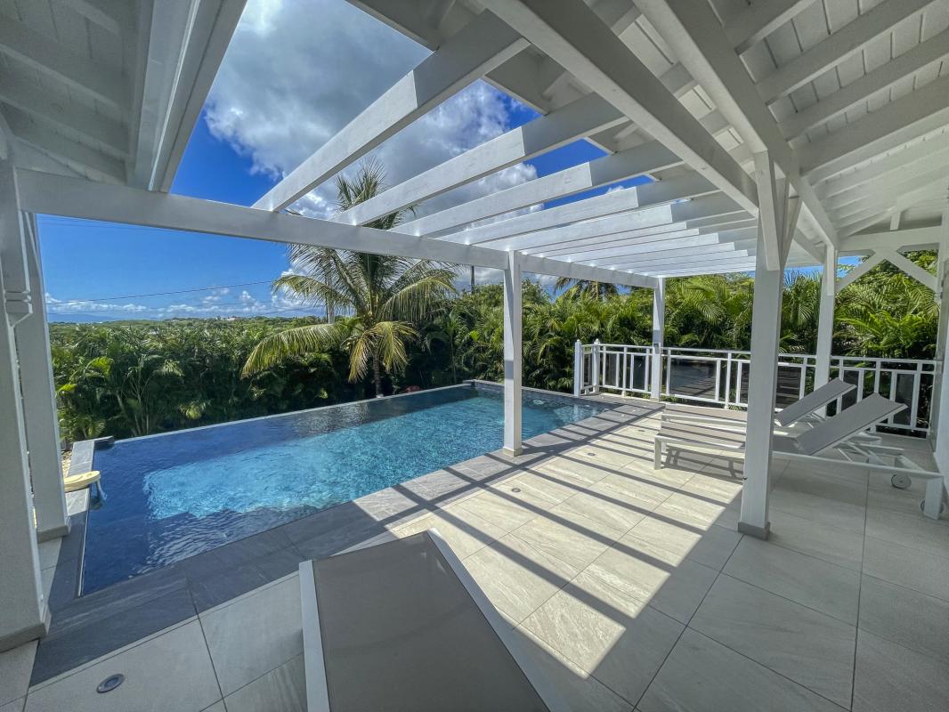 Villa en location en Guadeloupe Saint François - villa 2 chambres 4 personnes avec piscine 