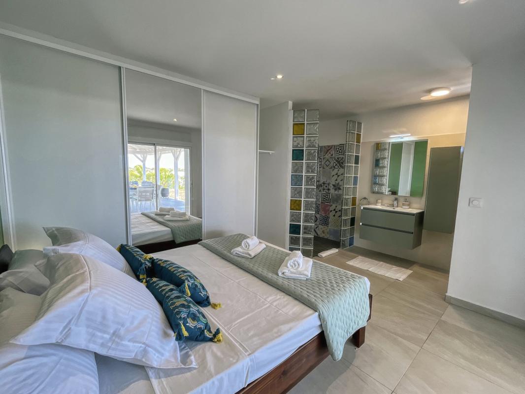 Villa en location en Guadeloupe Saint François - villa 2 chambres 4 personnes avec piscine 