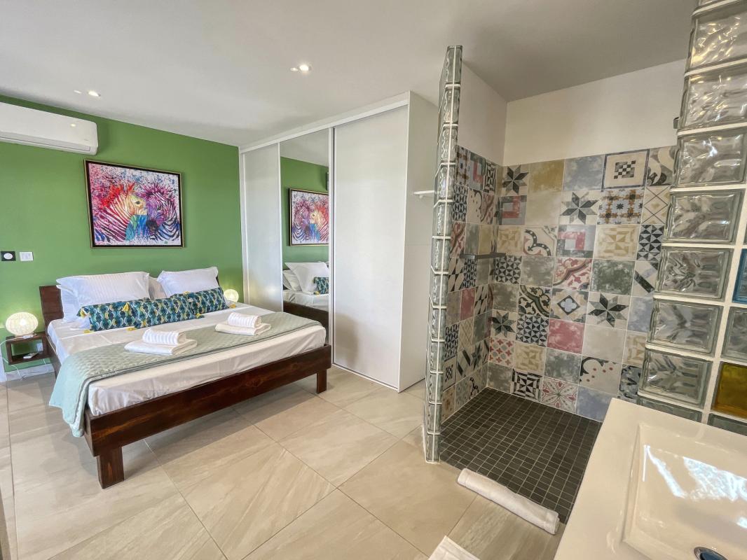 Villa en location en Guadeloupe Saint François - villa 2 chambres 4 personnes avec piscine 