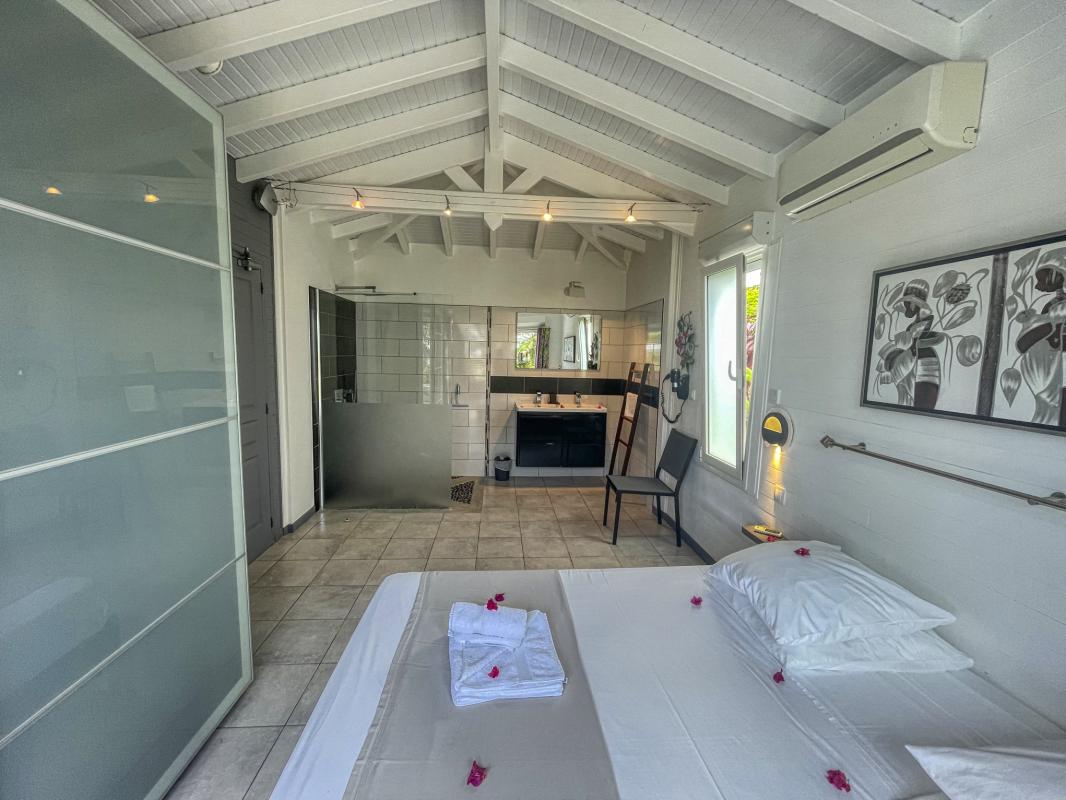 Location villa Guadeloupe Saint François - Villa 2 chambres 4 personnes - tout confort piscine vue mer