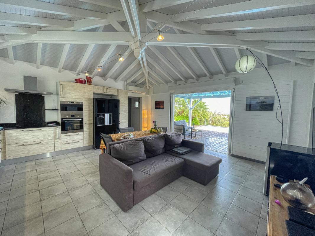 Location villa Guadeloupe Saint François - Villa 2 chambres 4 personnes - tout confort piscine vue mer