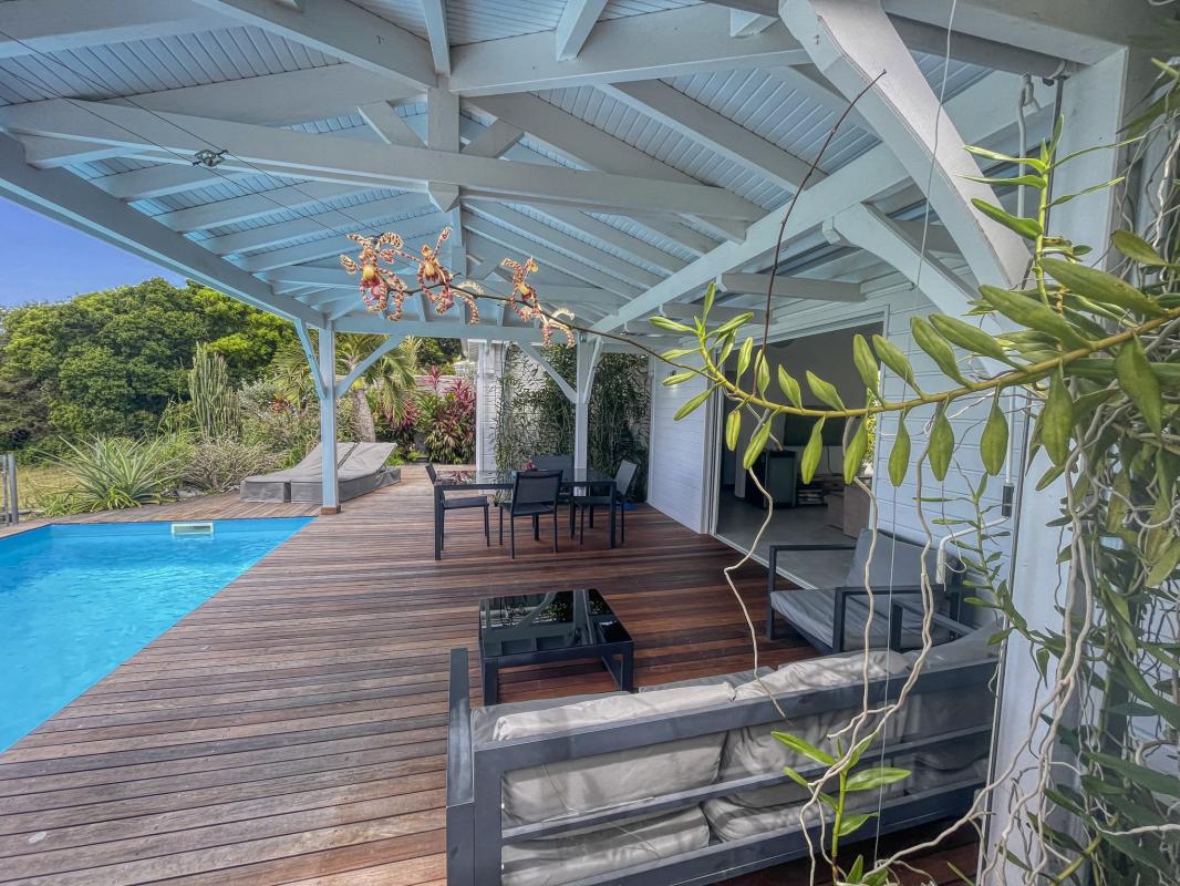 Location villa Guadeloupe Saint François - Villa 2 chambres 4 personnes - tout confort piscine vue mer