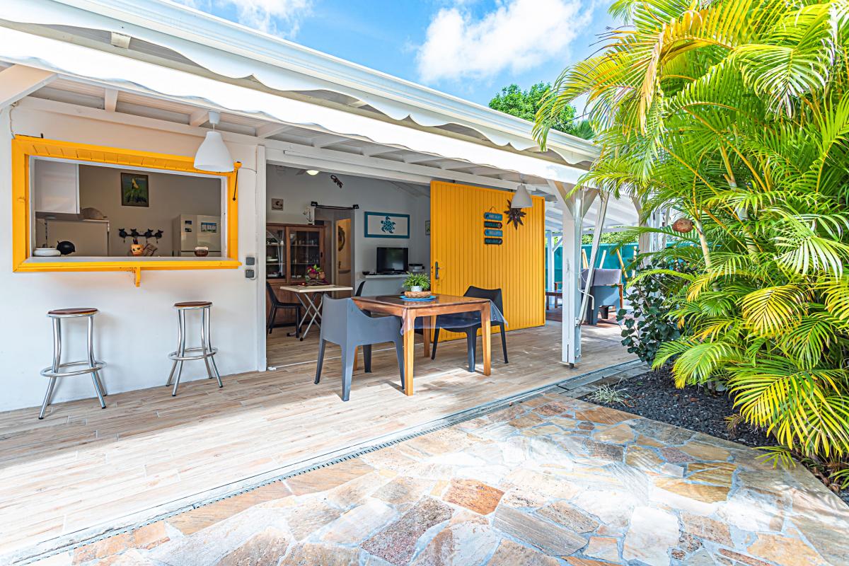 Location villa Guadeloupe Saint François - villa 1 chambre 2 personnes avec piscine