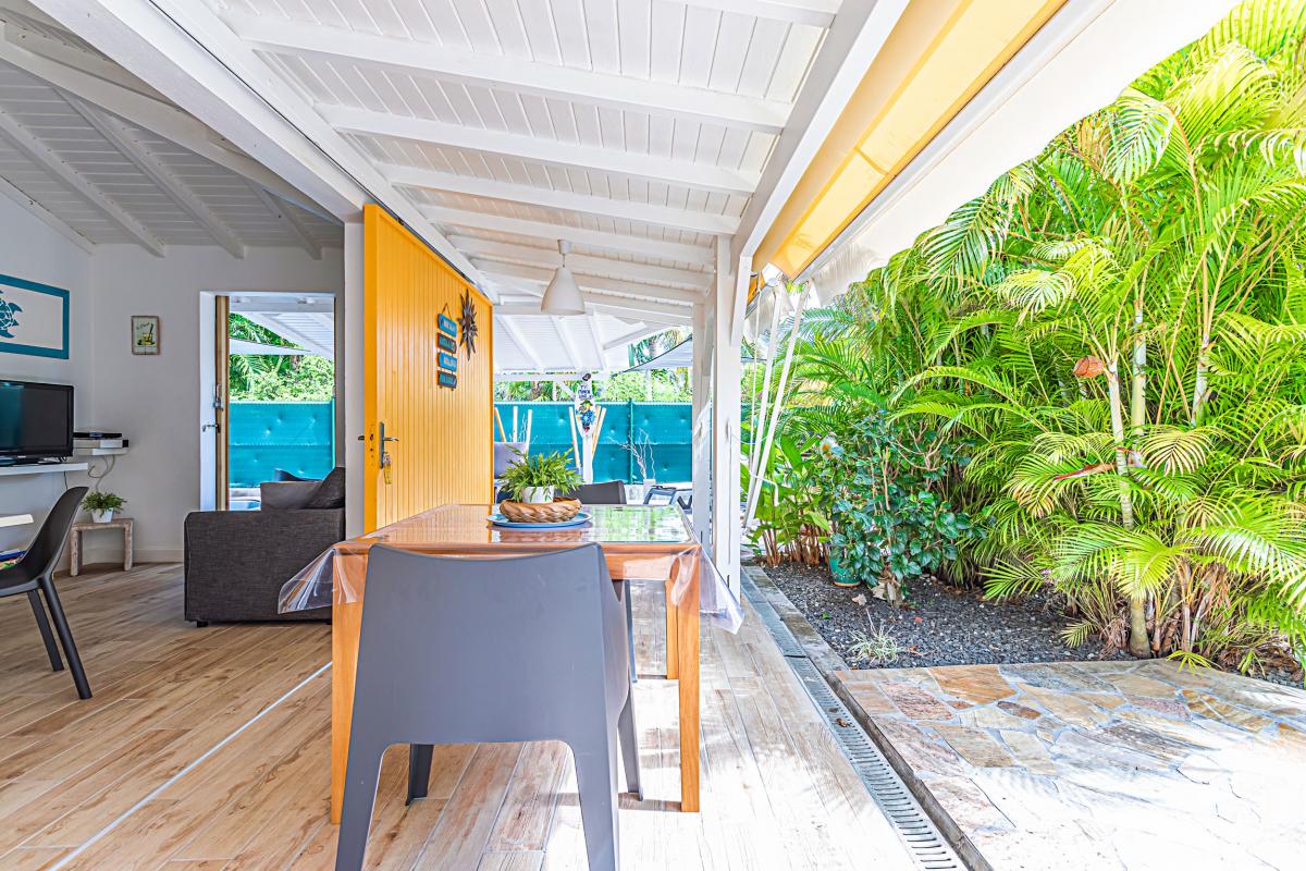 Location villa Guadeloupe Saint François - villa 1 chambre 2 personnes avec piscine 