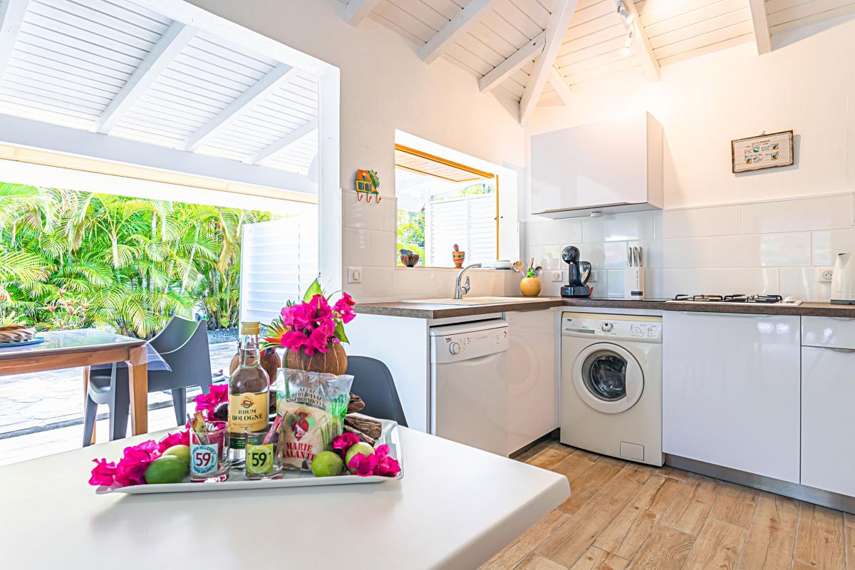 Location villa Guadeloupe Saint François - villa 1 chambre 2 personnes avec piscine