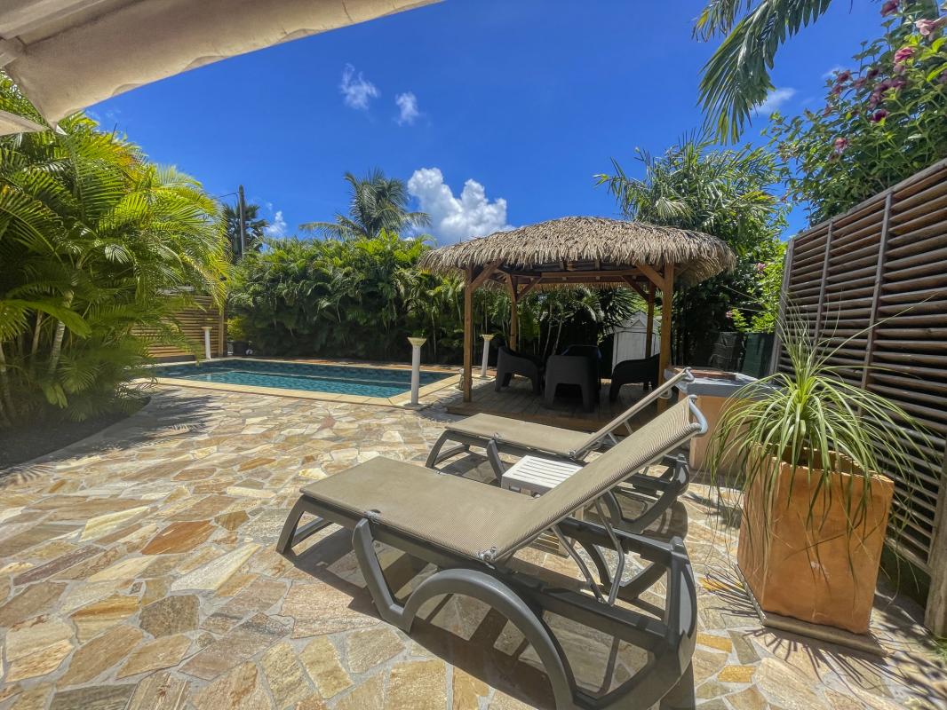 Location villa Guadeloupe Saint François - piscine carbet