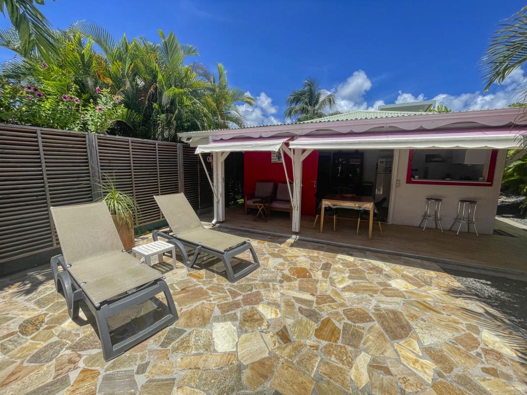 Location villa Guadeloupe Saint François - terrasse