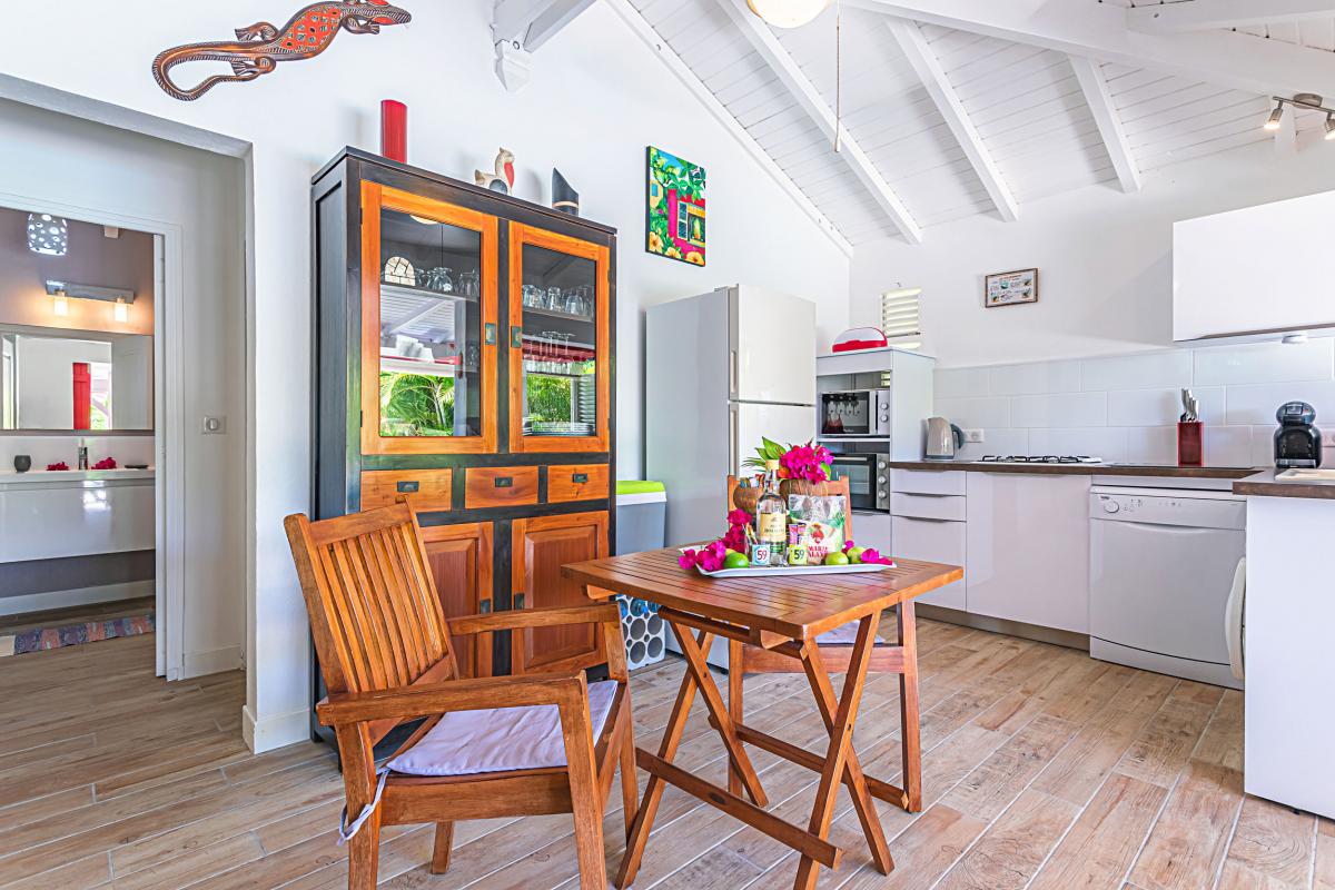 Location villa Guadeloupe Saint François - villa 1 chambre 2 adultes et 1 enfant avec piscine