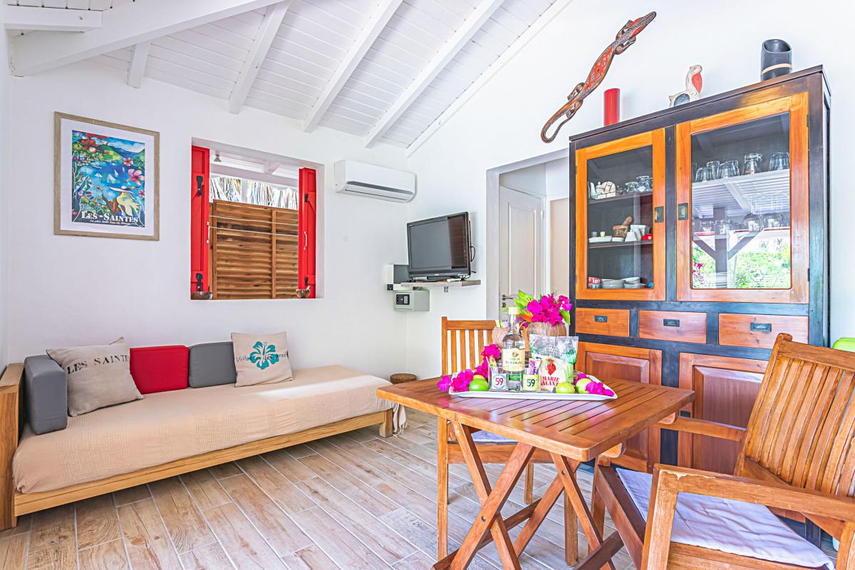 Location villa Guadeloupe Saint François - villa 1 chambre 2 adultes et 1 enfant avec piscine