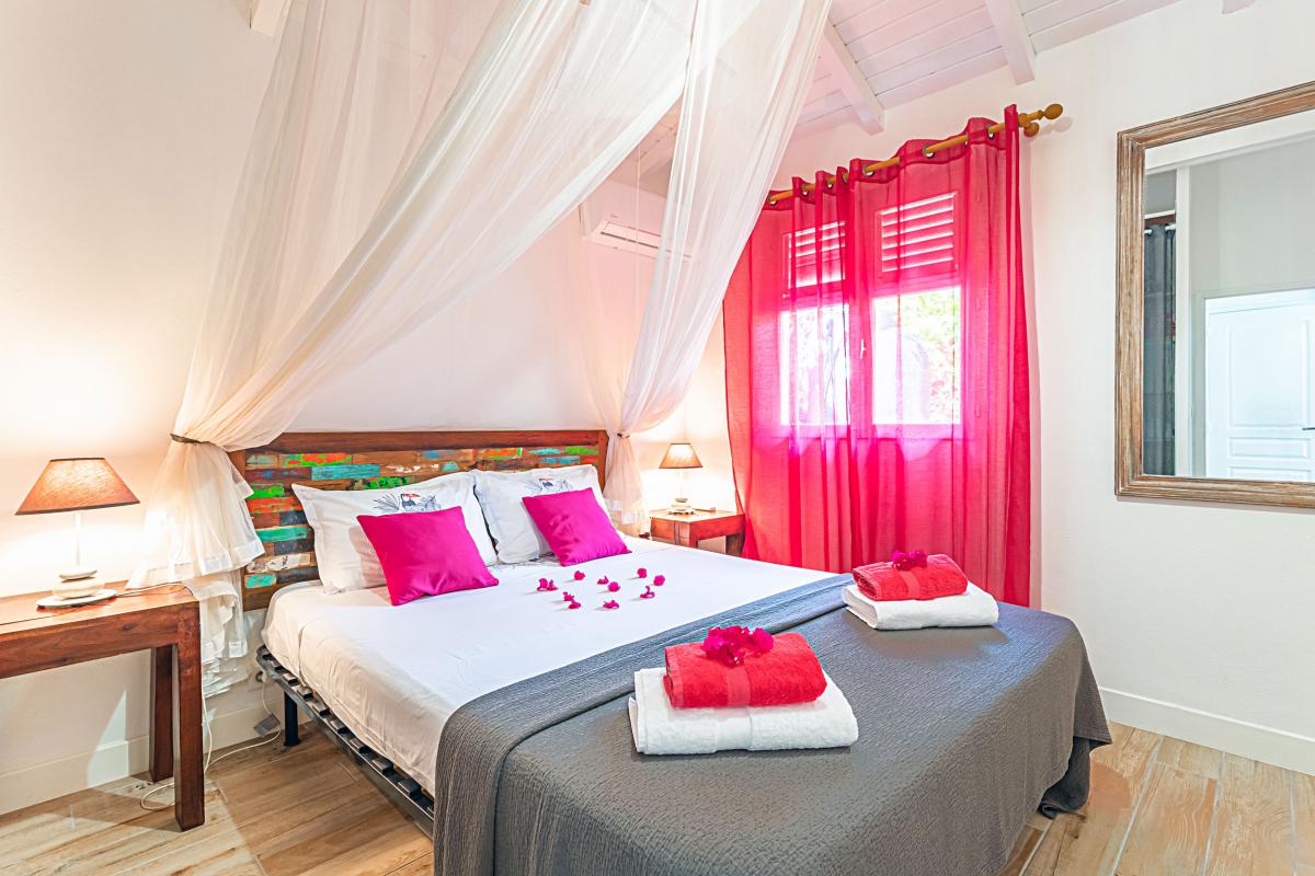 Location villa Guadeloupe Saint François - villa 1 chambre 2 adultes et 1 enfant avec piscine 