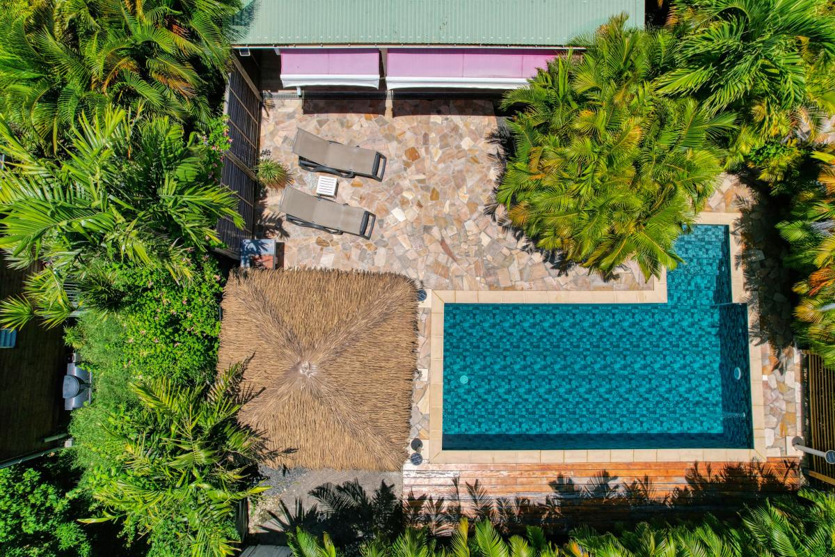 Location villa Guadeloupe Saint François - vue du ciel