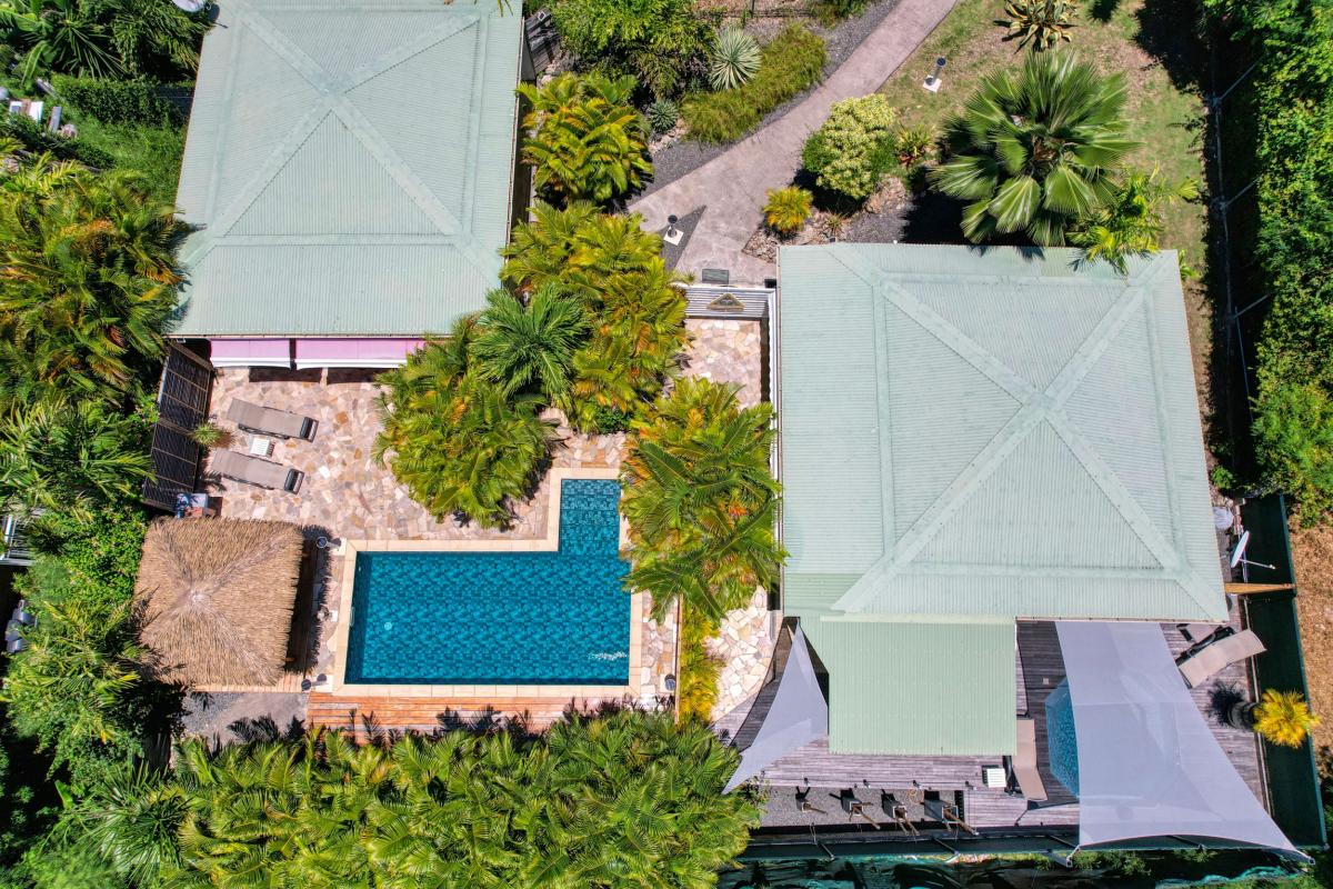 Location villa Guadeloupe Saint François - vue du ciel