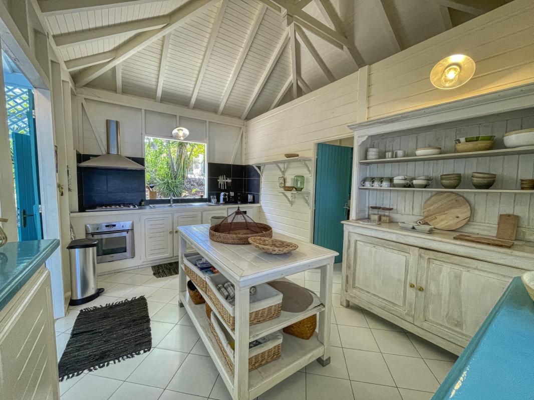 Location villa Guadeloupe 12 personnes cuisine