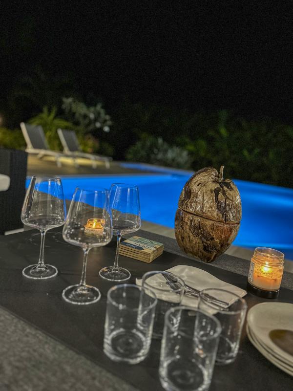 Villa Saint François Guadeloupe_terrasse nuit
