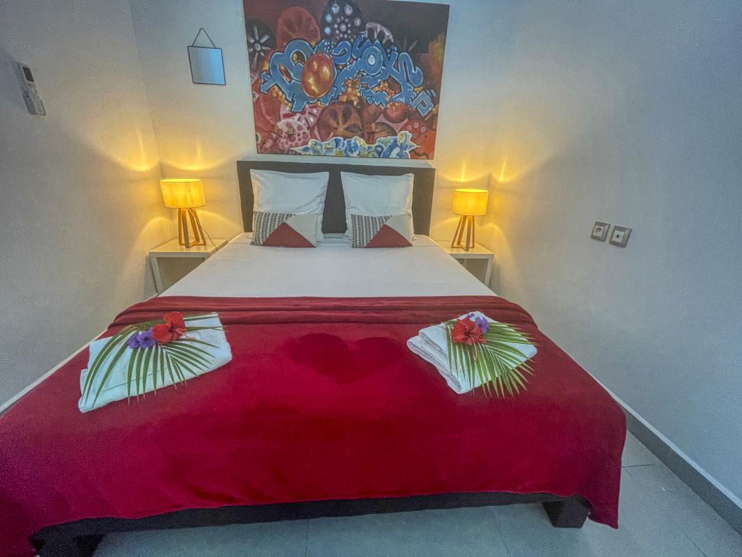 Location villa saint François Guadeloupe - chambre