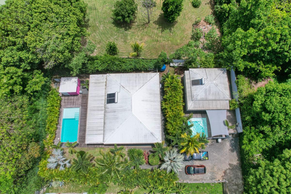 Location villa Saint François Guadeloupe - Vue du ciel