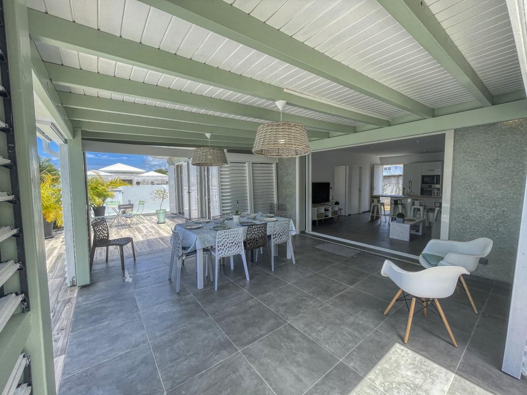 Villa Saint François Guadeloupe_la terrasse couverte