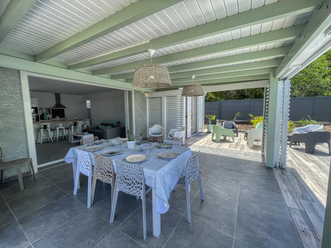 Villa Saint François Guadeloupe_la terrasse couverte