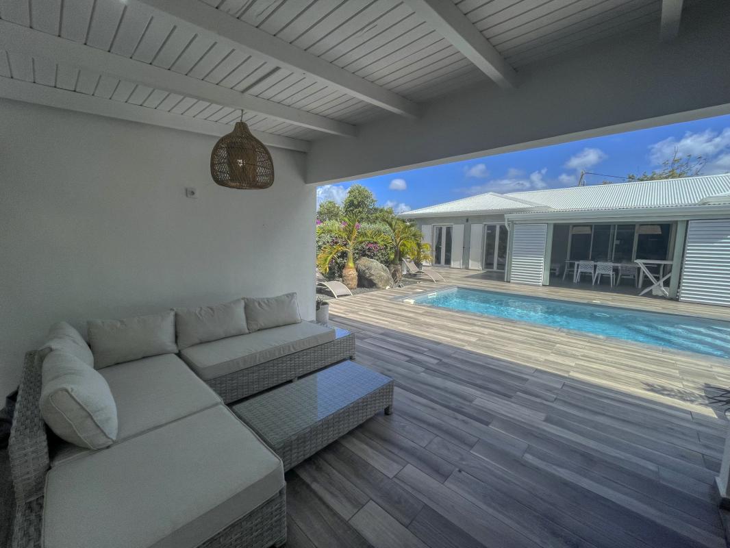 Villa Saint François Guadeloupe_vue terrasse