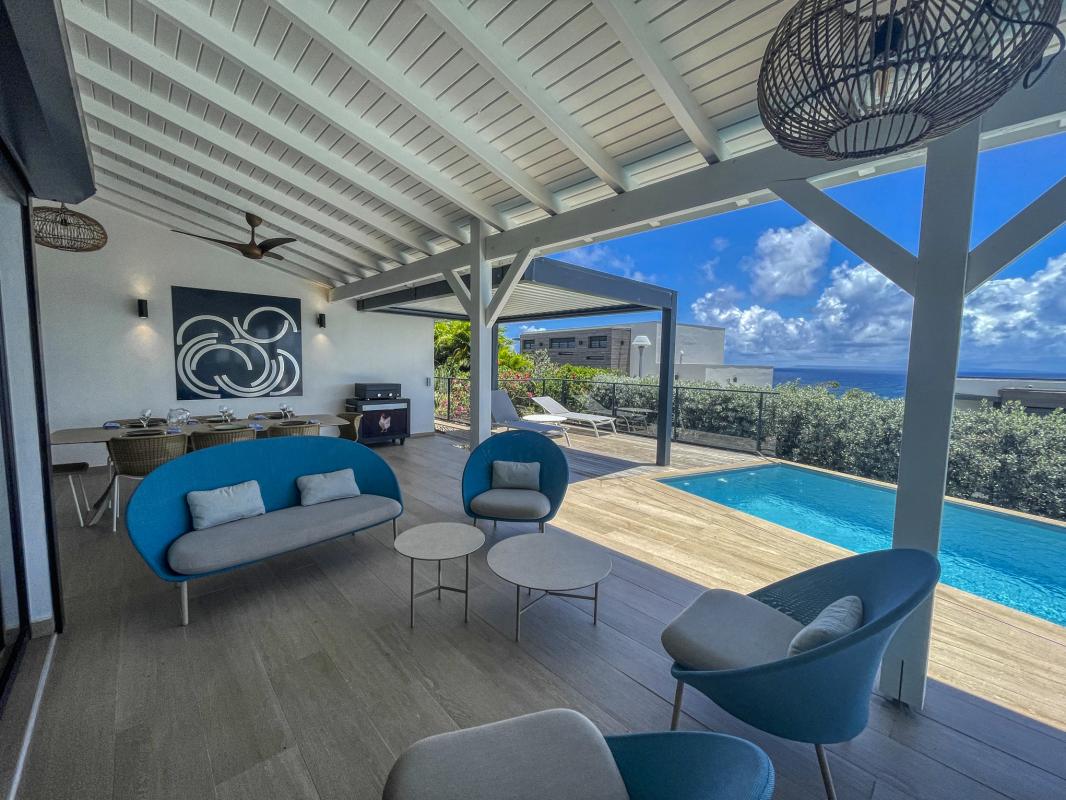 Villa Saint François Guadeloupe_salon de jardin