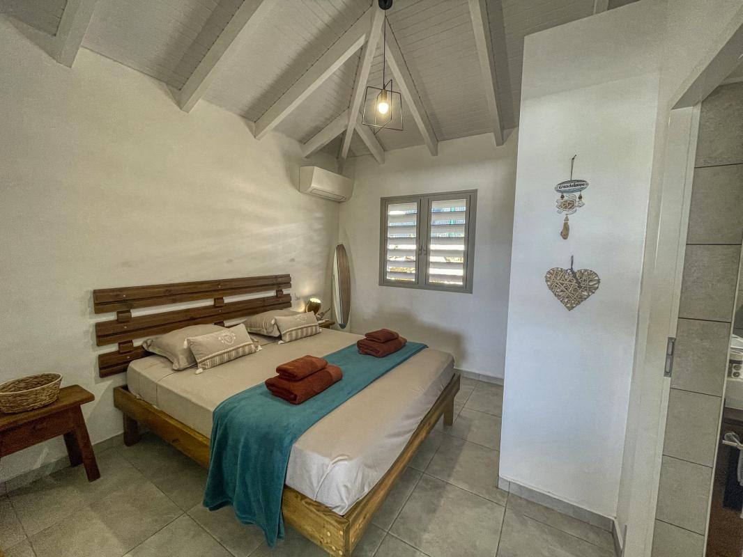 Location villa 3 chambres Saint François Guadeloupe-chambre