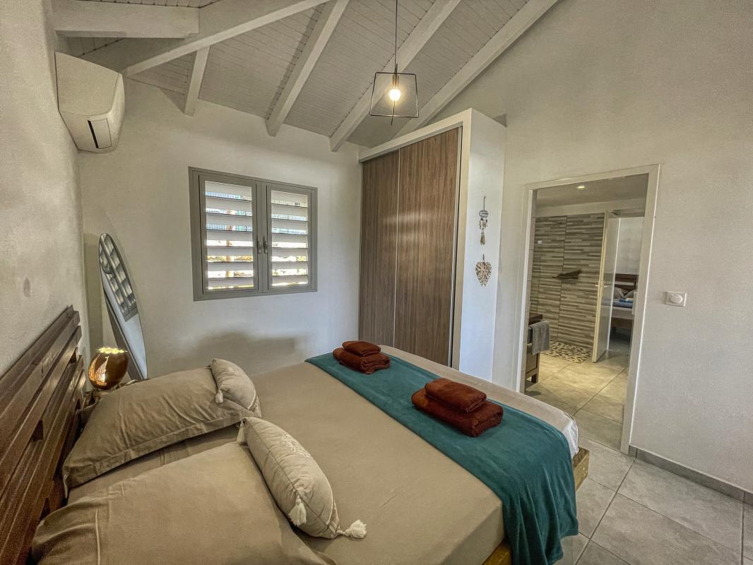 Location villa 3 chambres Saint François Guadeloupe-chambre