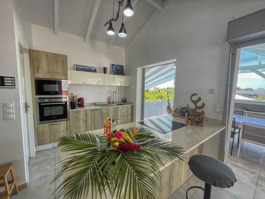 Location villa 3 chambres Saint François Guadeloupe-cuisine