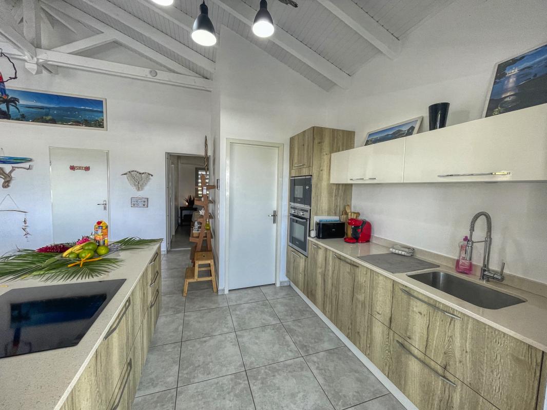 Location villa 3 chambres Saint François Guadeloupe-cuisine