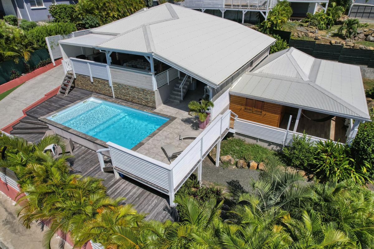 Location villa 3 chambres Saint François Guadeloupe-ensemble