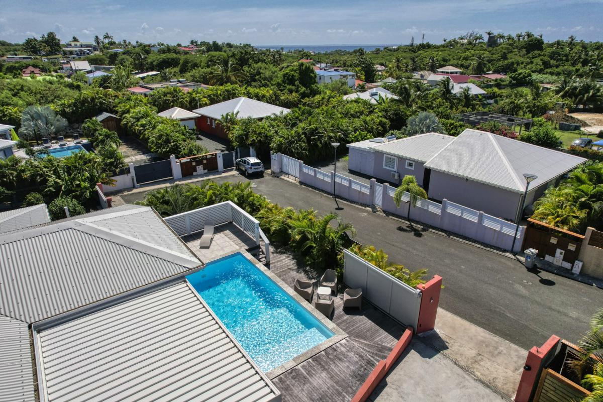Location villa 3 chambres Saint François Guadeloupe-ensemble
