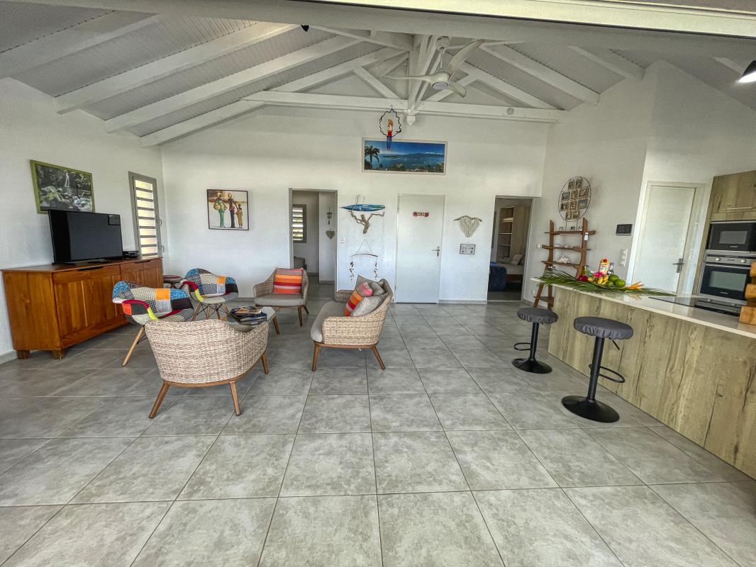 Location villa 3 chambres Saint François Guadeloupe-pièce principale