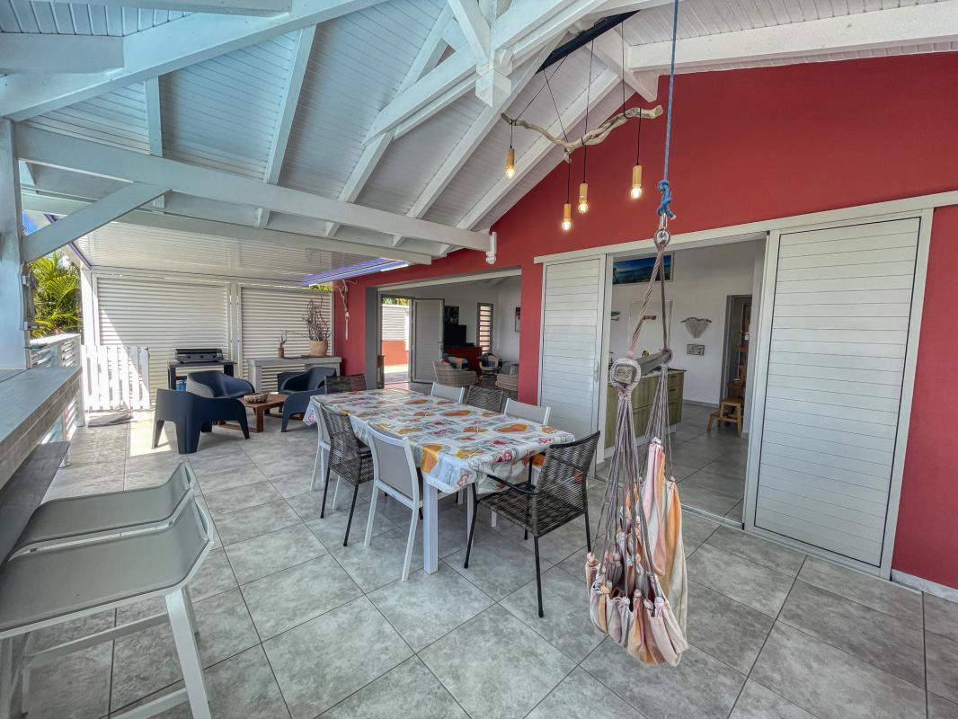 Location villa 3 chambres Saint François Guadeloupe-terrasse