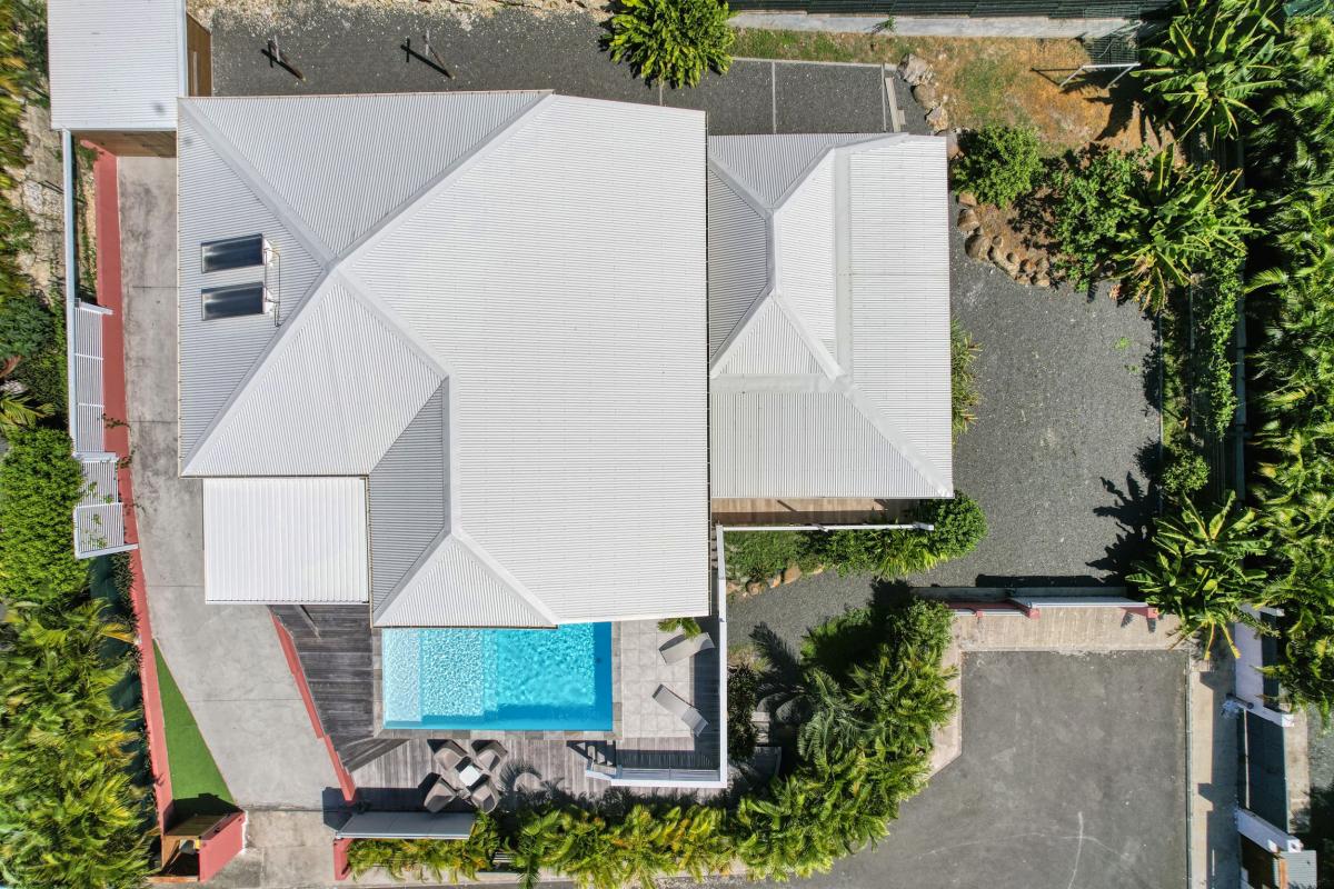 Location villa 3 chambres Saint François Guadeloupe-vue du ciel