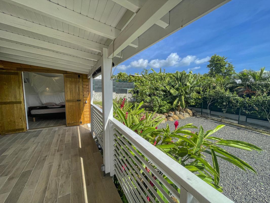 Location villa 5 chambres Saint François Guadeloupe- bungalow jardin