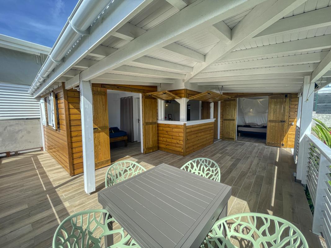 Location villa 5 chambres Saint François Guadeloupe-bungalow 